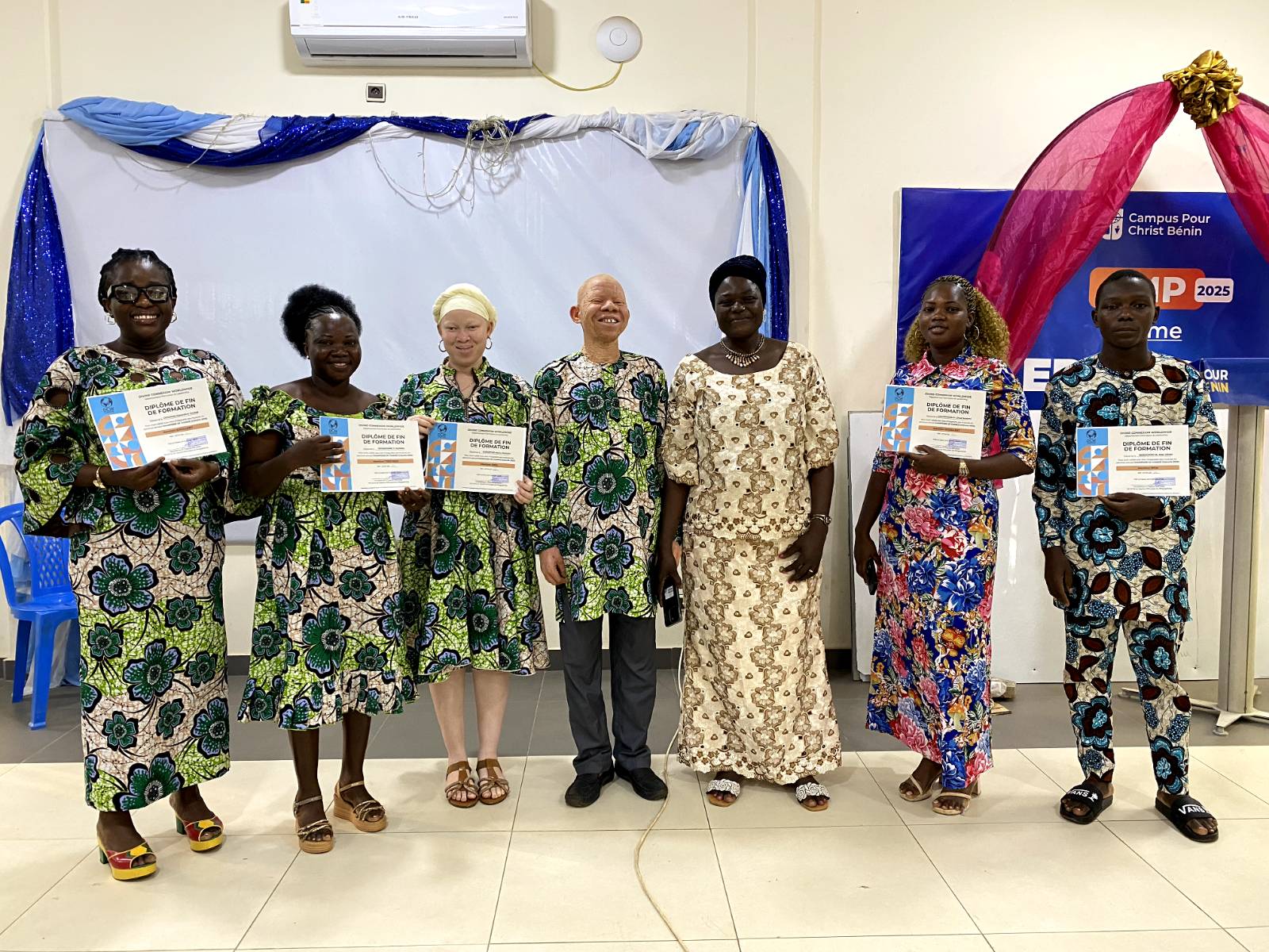 Remise des diplômes — DCW Champions of Change 2025